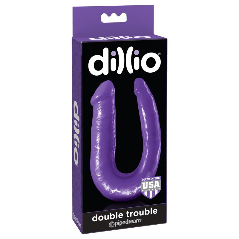 Dildo Double Trouble Purple – Image 3