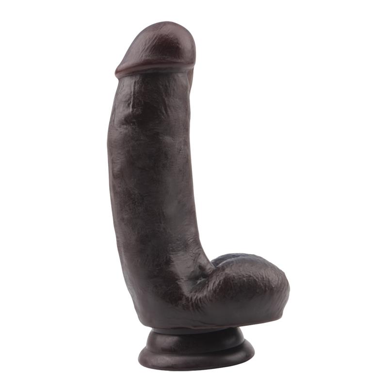 Dildo Dual Density Fashion Dude 17.2 x 4.1 cm Brown – Image 3
