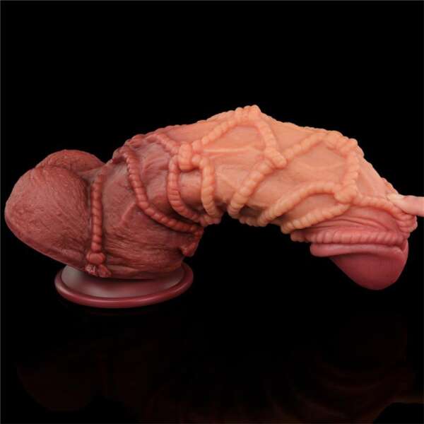 Dildo Dual Layer King Size Nature 10.5 – Image 3