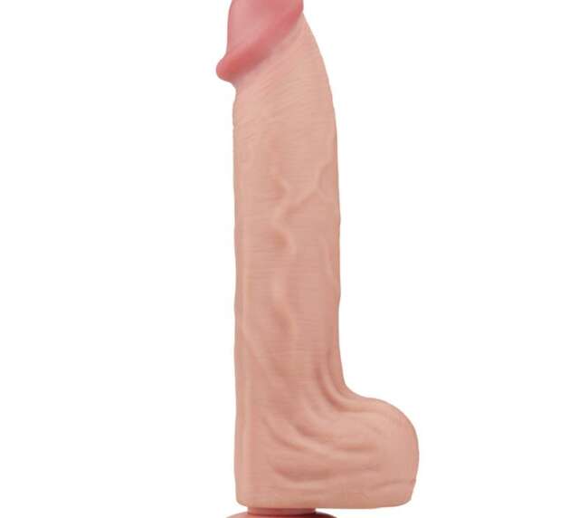 Dildo Dual Layer Sliding Skin 14