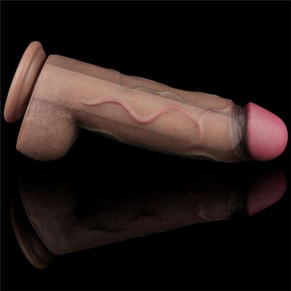 Dildo Dual Layered Silicone XXL 12 – Image 5