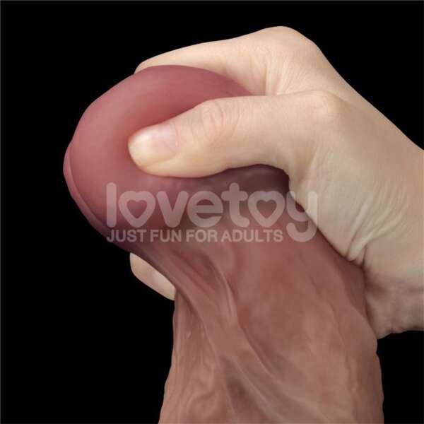Dildo Dual Layered XXL 10.5 Black – Image 5