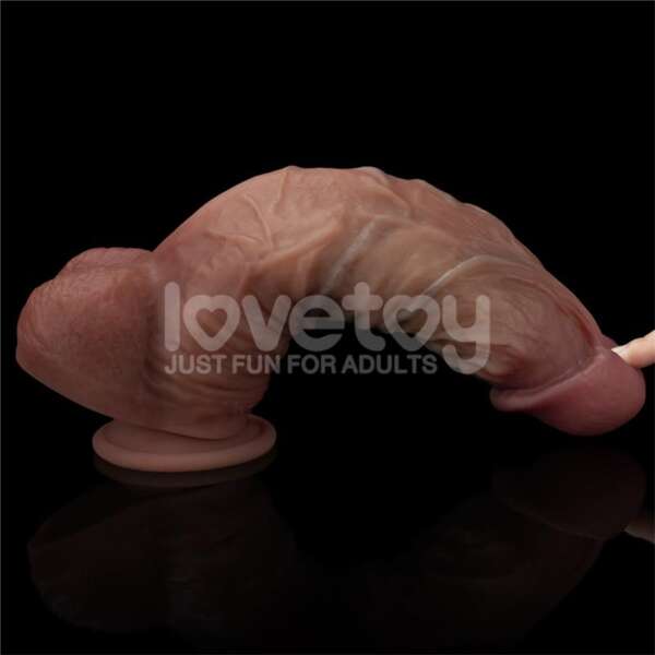 Dildo Dual Layered XXL 10.5 Black – Image 11