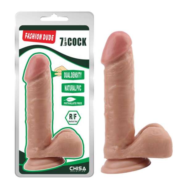 Dildo Dual density Fashion Dude 20 cm Flesh – Image 7