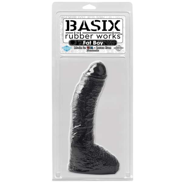 Dildo Fat Boy 18 cm Black – Image 3