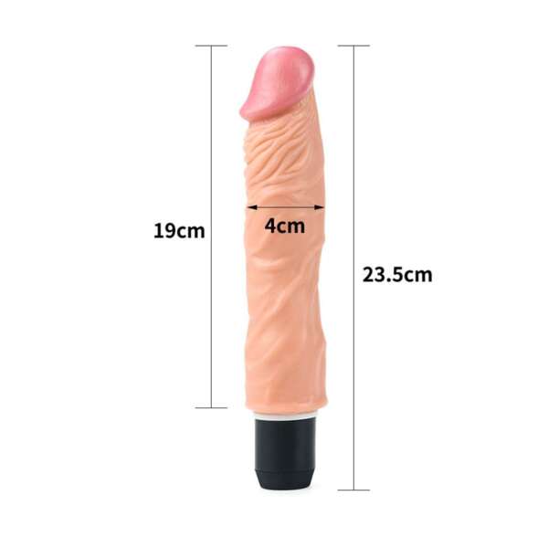 Dildo Flexi 9.5 with Vibration Flesh – Image 5