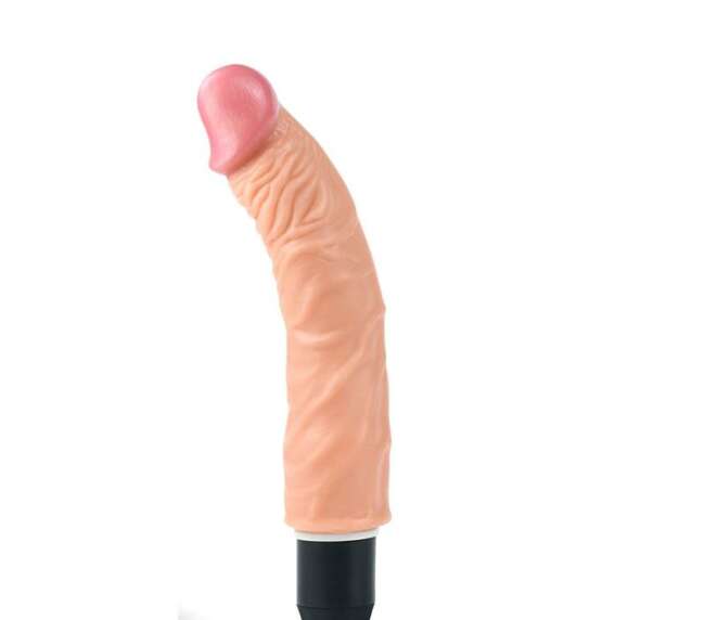 Dildo Flexi 9.5 with Vibration Flesh