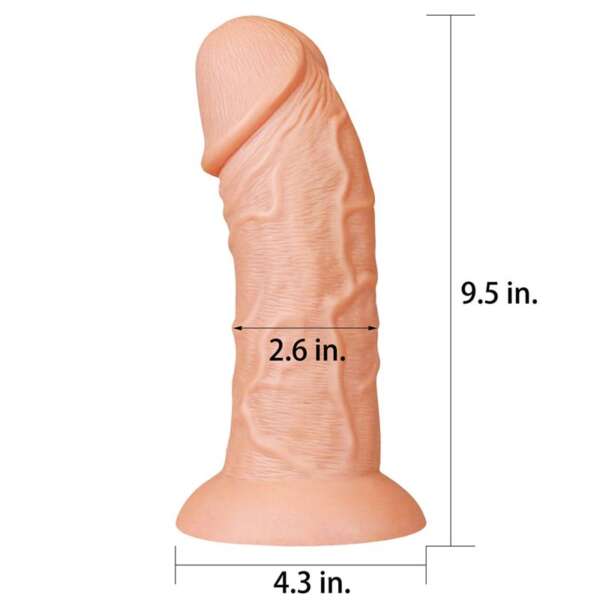 Dildo King 9.5 Flesh – Image 3