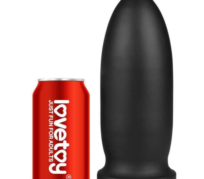 Dildo King Sized Anal Bomber 9 Black