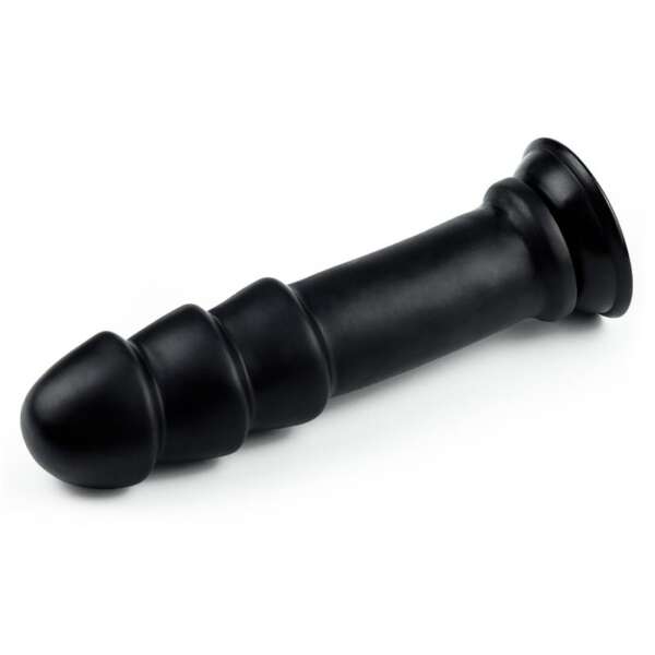 Dildo King Sized Anal Ripples 11.25 Black – Image 3