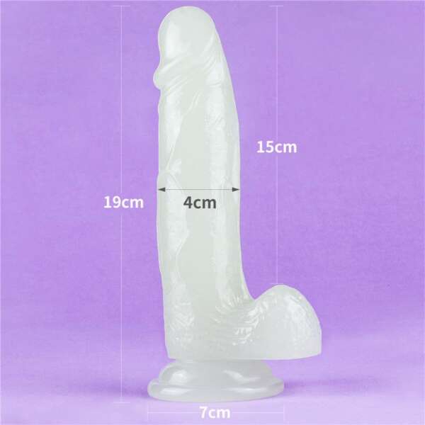 Dildo Lumino 7.5 Blue Light – Image 14