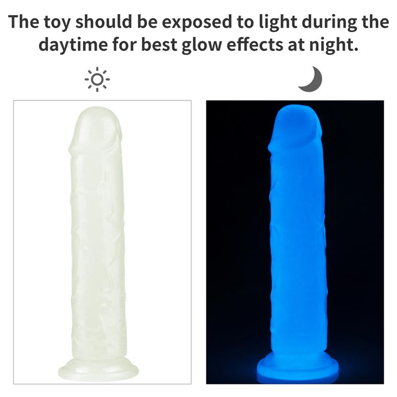 Dildo Lumino 8 Blue Light – Image 4