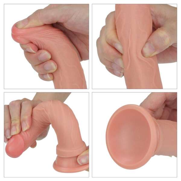 Dildo Nature 7 Liquid Silicone Flesh – Image 8