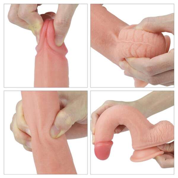 Dildo Nature 8 Liquid Silicone Flesh – Image 10