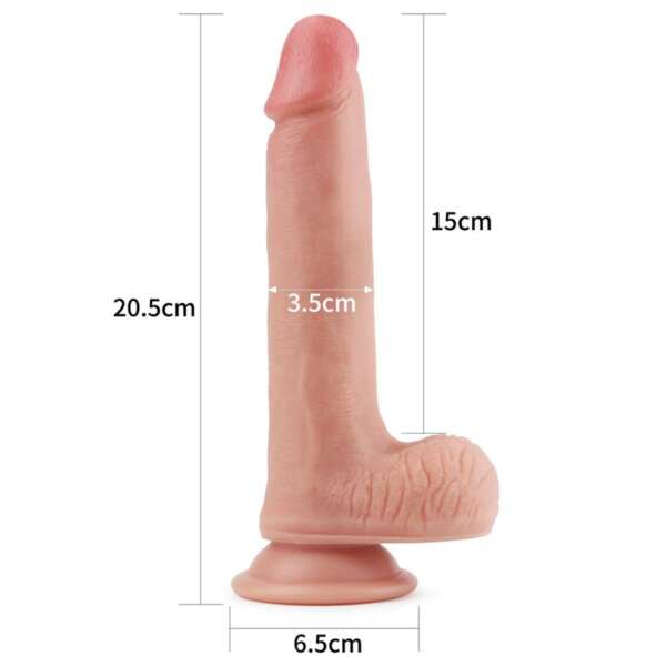 Dildo Nature 8 Liquid Silicone Flesh – Image 5
