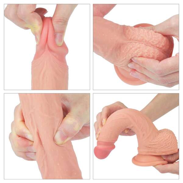Dildo Nature 8.5 Liquid Silicone Flesh – Image 10