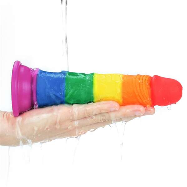 Dildo Prider 7 Liquid Silicone LGBT – Image 3