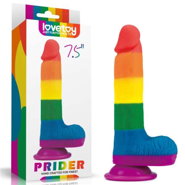Dildo Prider 7.5 Liquid Silicone LGBT – Image 7