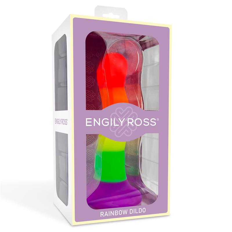 Dildo Rainbow Color LGBT 18 cm – Image 3