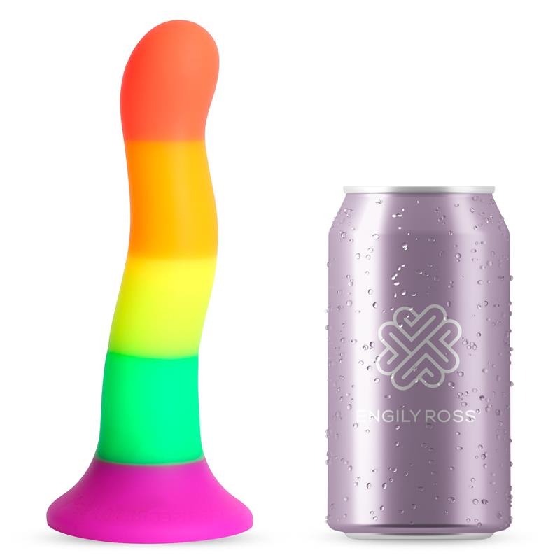 Dildo Rainbow Color LGBT 18 cm – Image 4