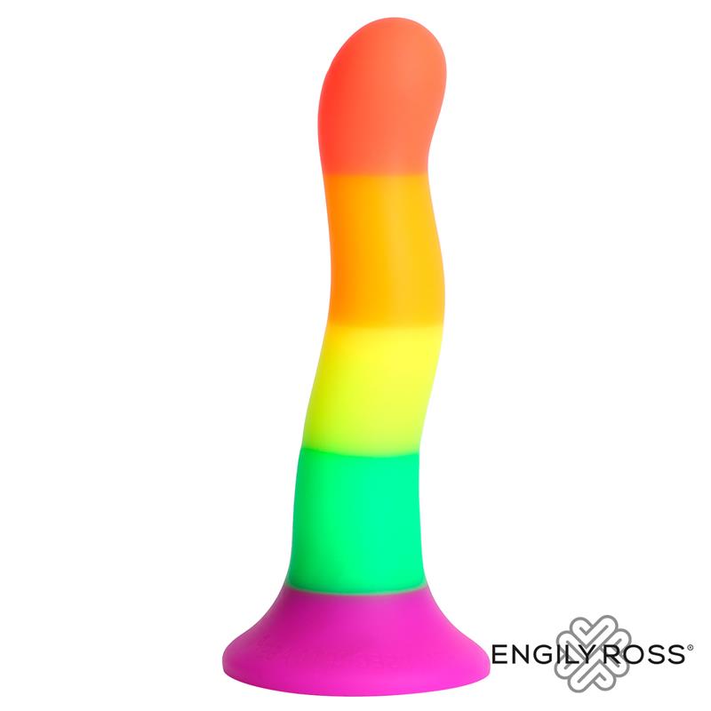 Dildo Rainbow Color LGBT 18 cm – Image 5