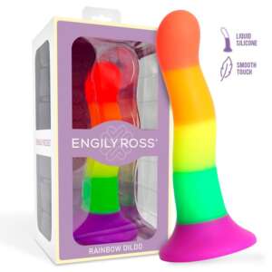Dildo Rainbow Color LGBT 18 cm