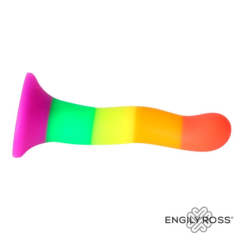 Dildo Rainbow Color LGBT 18 cm – Image 6