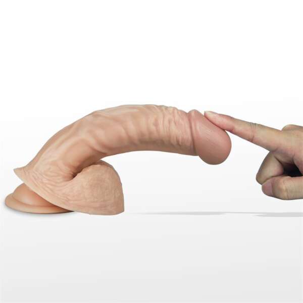 Dildo Real Extreme with Vibration 8.5 Flesh – Image 3