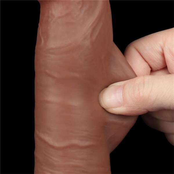 Dildo Sliding Skin 8 Brown – Image 8