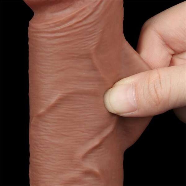Dildo Sliding Skin 8 Brown – Image 12