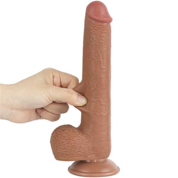 Dildo Sliding Skin 9 Brown – Image 10