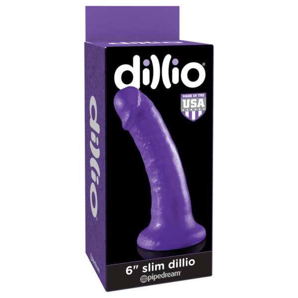 Dildo Slim 15,2 cm Purple – Image 4