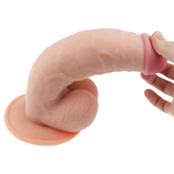 Dildo The Ultra Soft Dude 8.5 Flesh – Image 4