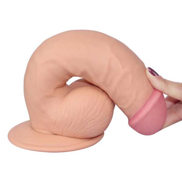 Dildo The Ultra Soft Dude 8.5 Flesh – Image 6