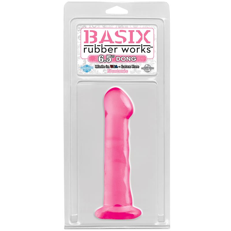 Dildo with Suction 16.51 cm Pink – Image 3