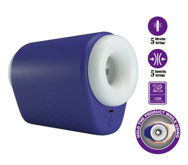 Dj Lady Men Masturbator with Vibration