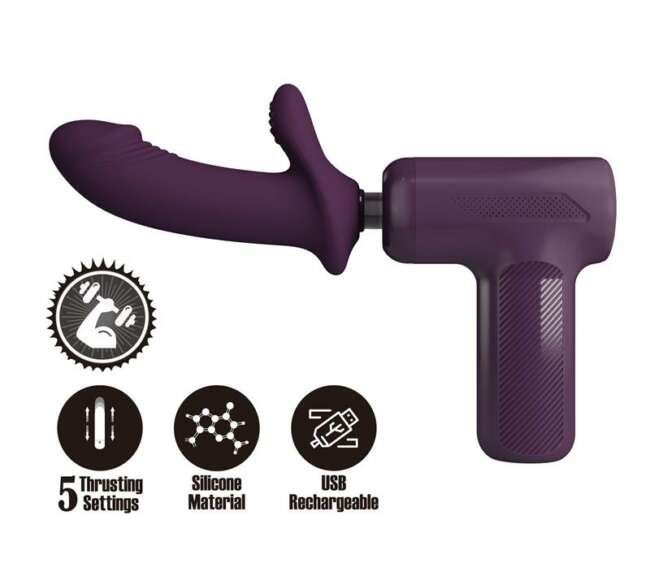 Dj Scholar Thrusting Gun 5 Modes Purple