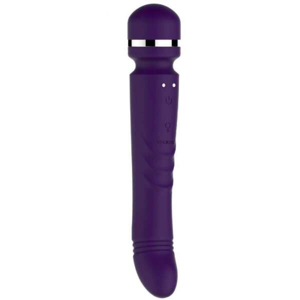 Doble-Head Massager Yoni Dark Lilac – Image 3