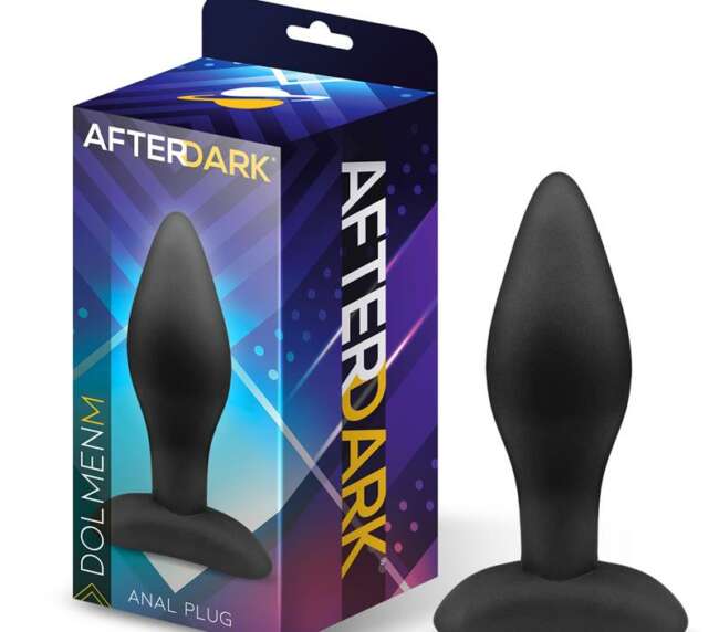 Dolmen Butt Plug Silicone Size M 10.5 cm x 3 cm