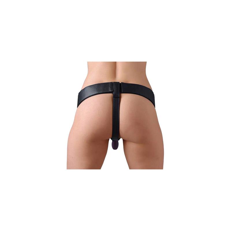 Domina Wide Band Strap On Harness Black – Image 6
