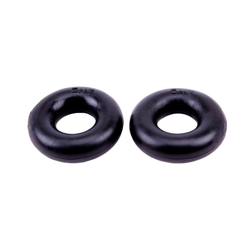 Donut Rings Over Sized Black – Image 5