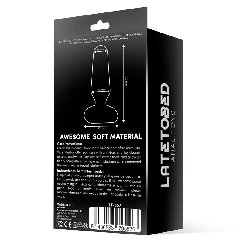 Doon Silicone Butt Plug Black – Image 7