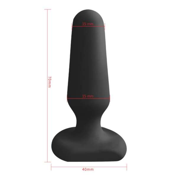 Doon Silicone Butt Plug Black – Image 8
