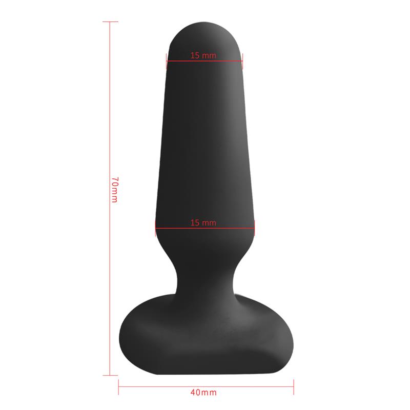Doon Silicone Butt Plug Black – Image 8