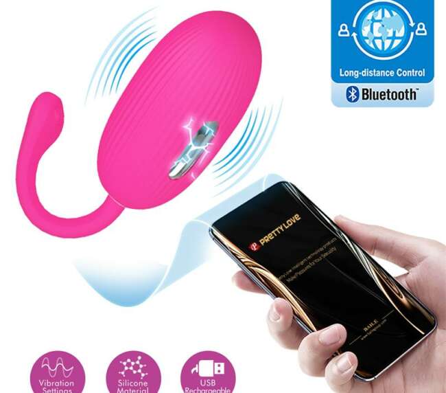 Doreen Vibrating Egg with Electro Shock and App