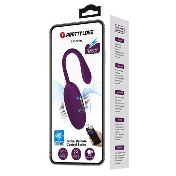 Doreen Vibrating Egg with Electro Shock and App – Image 4