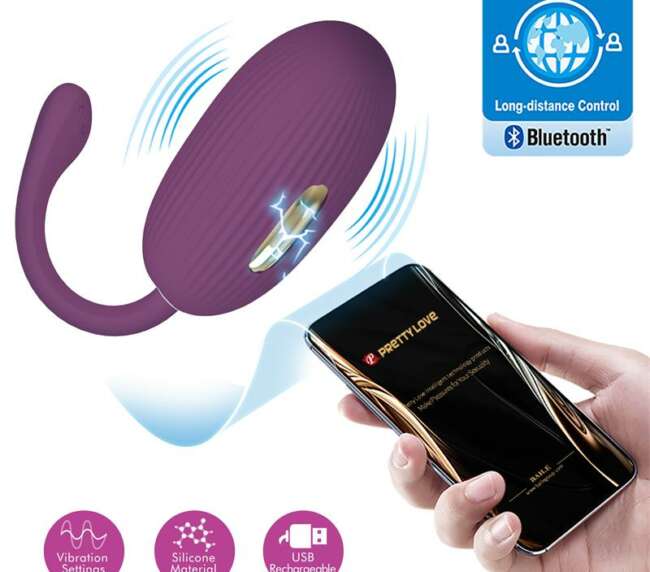 Doreen Vibrating Egg with Electro Shock and App