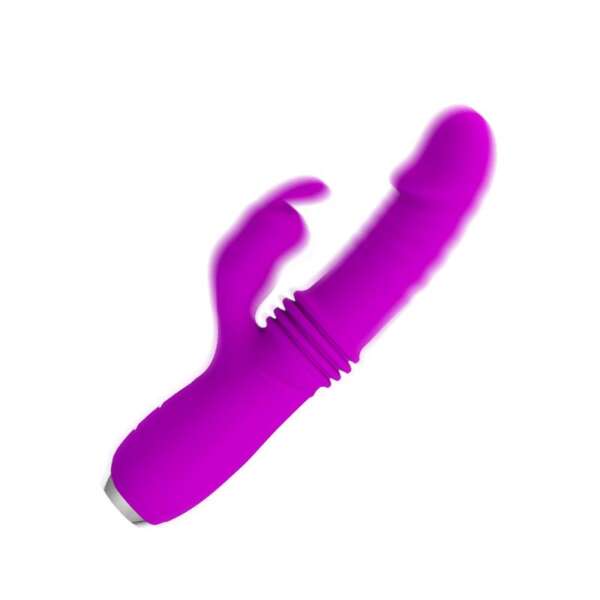 Dorothy Thrusting Vibrator USB Purple – Image 4