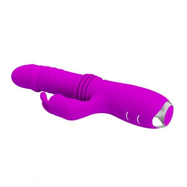Dorothy Thrusting Vibrator USB Purple – Image 6