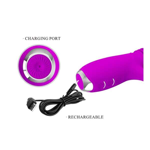 Dorothy Thrusting Vibrator USB Purple – Image 10